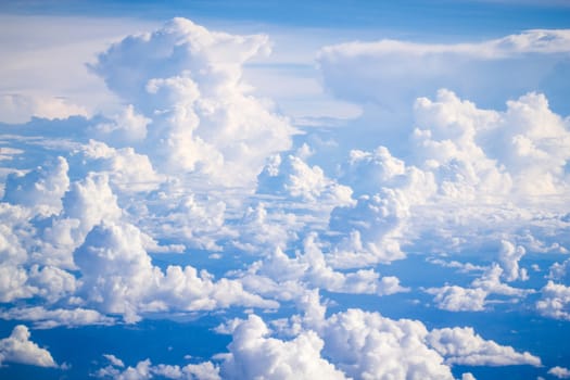 cloud and sky view from a airplane