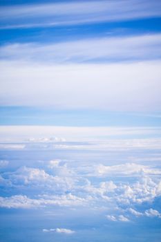 cloud and sky view from a airplane