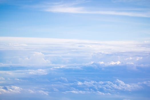 cloud and sky view from a airplane