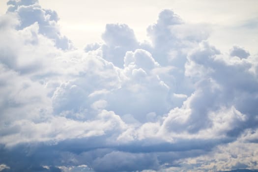 cloud and sky view from a airplane