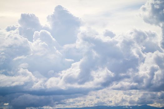 cloud and sky view from a airplane