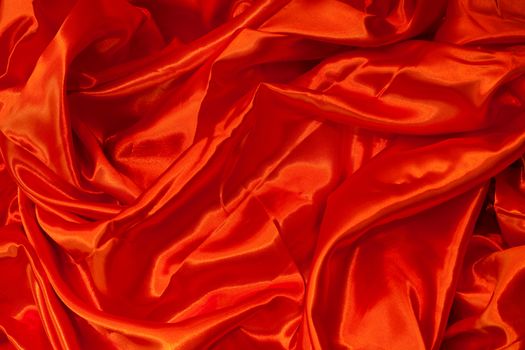 background decoration with red satin