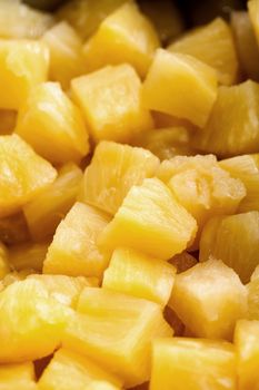 place of pineapple for topping on desert