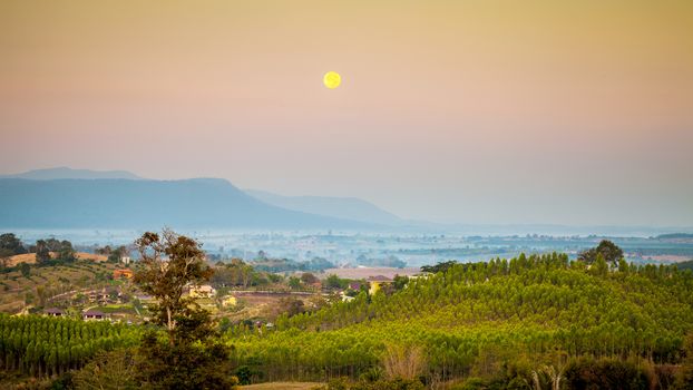 hill and mountain view at Wang Nam Khiao