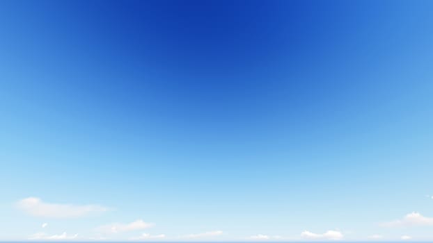 Cloudy blue sky abstract background, blue sky background with tiny clouds, 3d rendering

