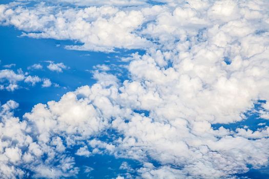 cloud and sky view from a airplane