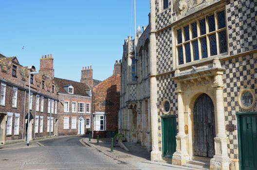 Guildhall Kings Lynn with street view