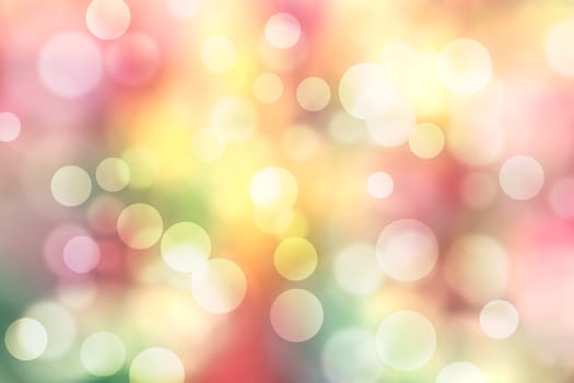 Abstract colorful background with bokeh.