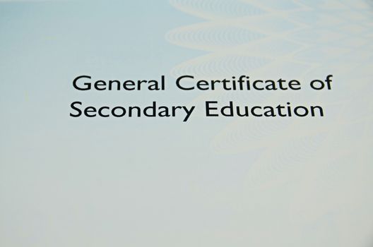 General Certificate of Secondary Education
