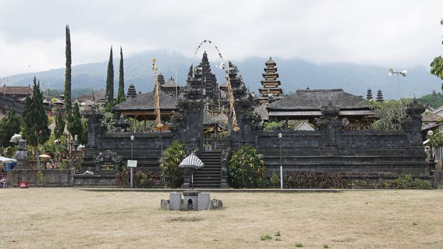 BALI, INDONESIA - OCTOBER 06, 2015: Pura Besakih, one of the sights of Bali on October 06, 2015 in Bali, Indonesia