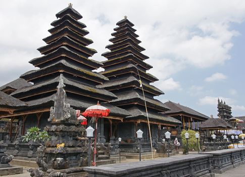BALI, INDONESIA - OCTOBER 06, 2015: Pura Besakih, one of the sights of Bali on October 06, 2015 in Bali, Indonesia