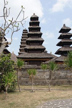 BALI, INDONESIA - OCTOBER 06, 2015: Pura Besakih, one of the sights of Bali on October 06, 2015 in Bali, Indonesia