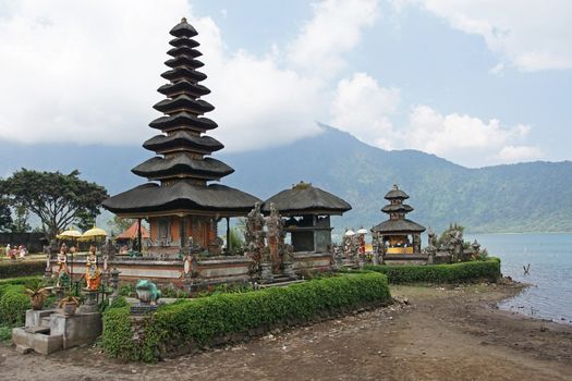 BALI, INDONESIA - DECEMBER 02, 2015: Pura Ulun Danu Bratan, one of the sights of Bali on December 02, 2015 in Bali, Indonesia