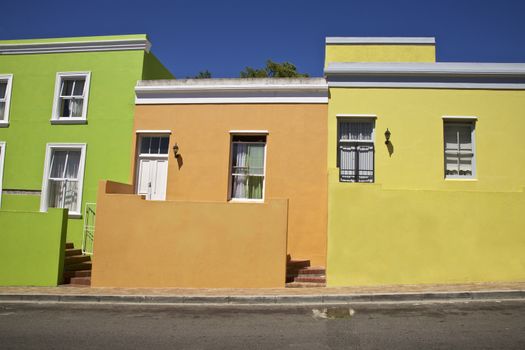 Bo Kaap in a district of Cape Town, Western Cape Province, South Africa