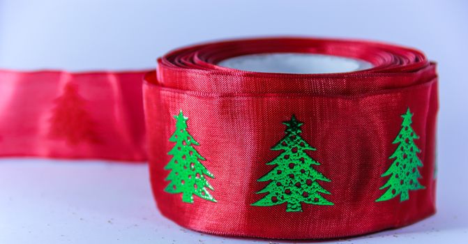 Ribbon for decoration in X'mass