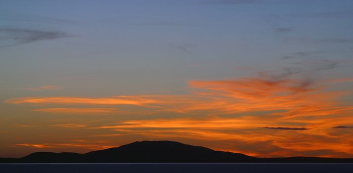 Sundown, Adriatic sea, Croatia