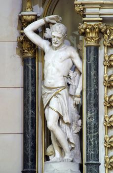 Saint Sebastian, Zagreb cathedral