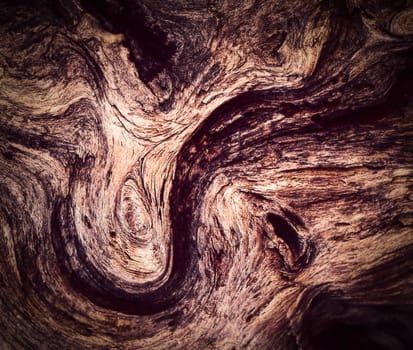 abstract background or texture retro old wood with wavy around