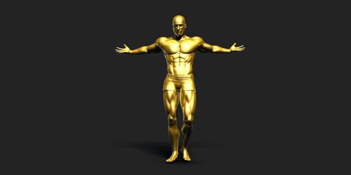 Sports Fitness Concept as a Abstract Background