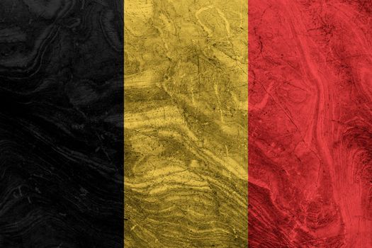 Belgium flag with marble pattern.