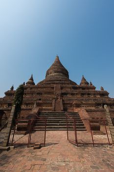 Mingala zedi Pagoda temple in Bagan,Myanmar