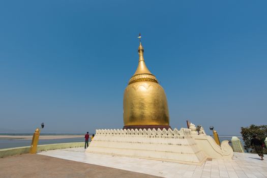 Bupaya Pagoda temple in Bagan,Myanmar