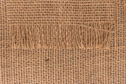 A background texture of burlap cloth