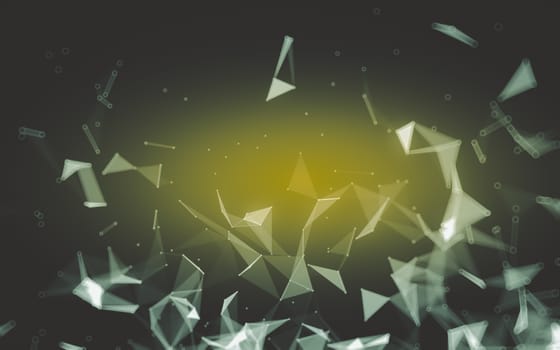 Abstract low poly background, geometry triangle, mosaic pastel color background