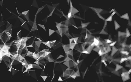 Abstract low poly background, geometry triangle, mosaic pastel color background