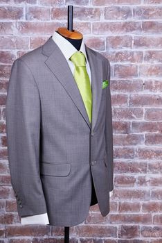 Elegant business suit with a shirt and a tie