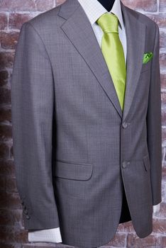 Elegant business suit with a shirt and a tie