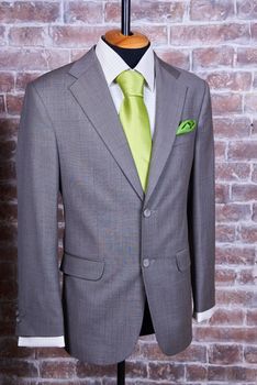 Elegant business suit with a shirt and a tie