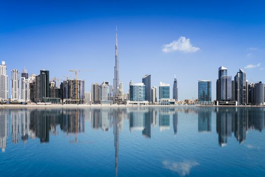 Dubai skyline, United Arab Emirates