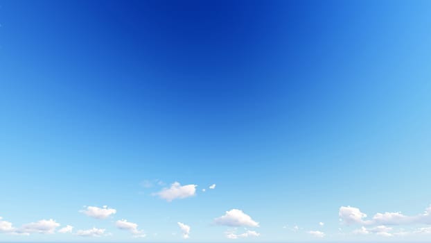 Cloudy blue sky abstract background, blue sky background with tiny clouds, 3d rendering

