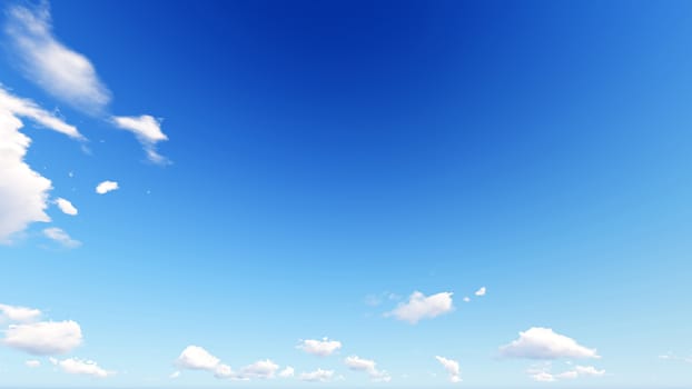 Cloudy blue sky abstract background, blue sky background with tiny clouds, 3d rendering

