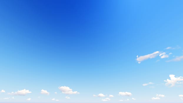 Cloudy blue sky abstract background, blue sky background with tiny clouds, 3d rendering

