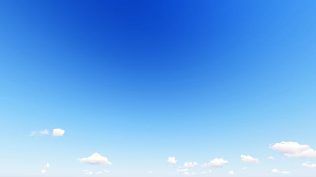 Cloudy blue sky abstract background, blue sky background with tiny clouds, 3d rendering

