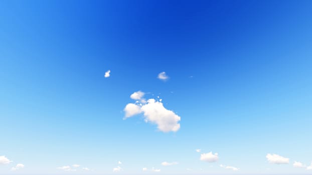 Cloudy blue sky abstract background, blue sky background with tiny clouds, 3d rendering

