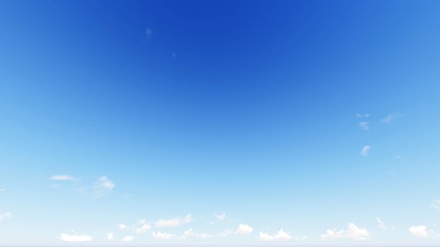 Cloudy blue sky abstract background, blue sky background with tiny clouds, 3d rendering

