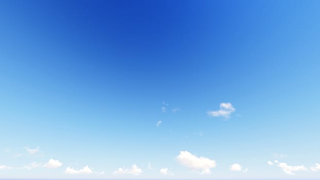 Cloudy blue sky abstract background, blue sky background with tiny clouds, 3d rendering

