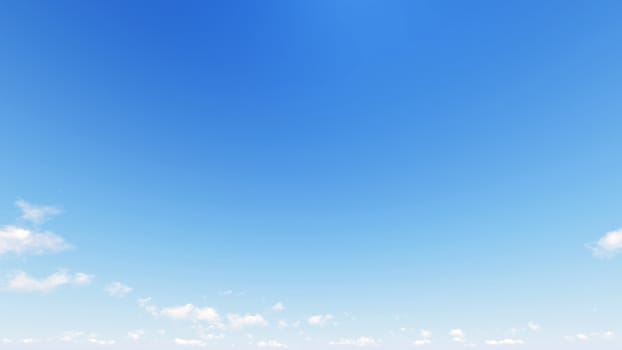 Cloudy blue sky abstract background, blue sky background with tiny clouds, 3d rendering

