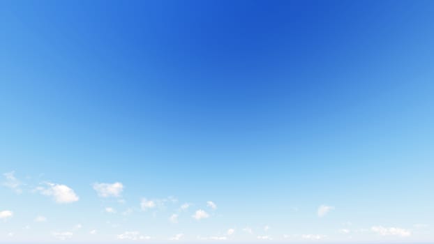 Cloudy blue sky abstract background, blue sky background with tiny clouds, 3d rendering

