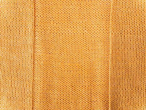 orange knitted Jersey as a textile background