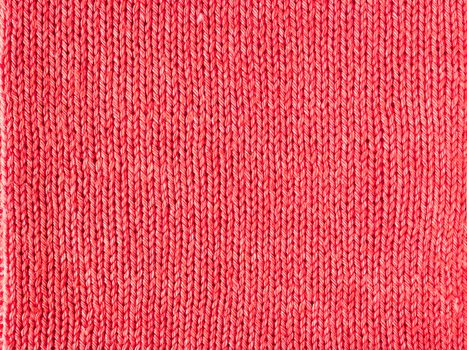 red knitted Jersey as a textile background