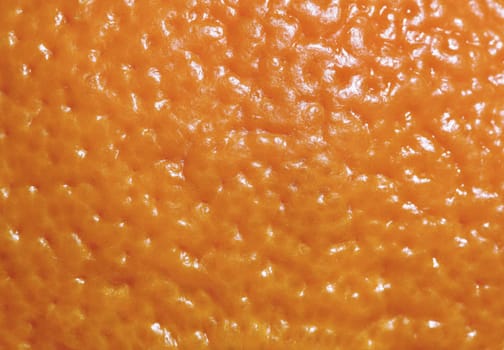 Close-up of ripe tangerine for background, macro shot