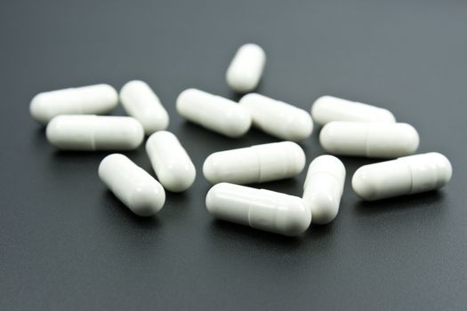 drug capsules, used as containers for medicines or vitamins.
