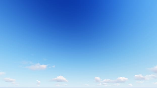 Cloudy blue sky abstract background, blue sky background with tiny clouds, 3d rendering

