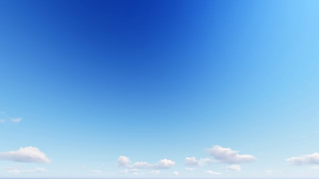 Cloudy blue sky abstract background, blue sky background with tiny clouds, 3d rendering

