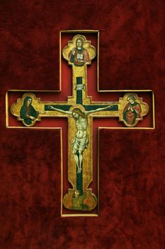 Cristoforo da Bologna: Crucifixion, Old Masters Collection, Croatian Academy of Sciences in Zagreb, Croatia