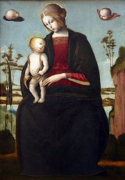 Master Tonda of Greenville: Madonna and Child, Old Masters Collection, Croatian Academy of Sciences in Zagreb, Croatia
